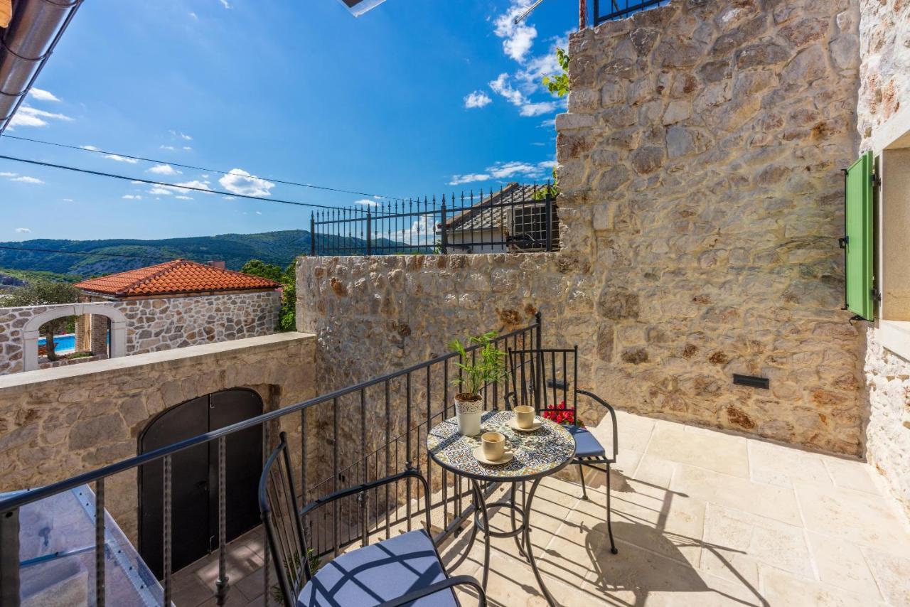 Stone Villa Mavric Grižane Eksteriør billede