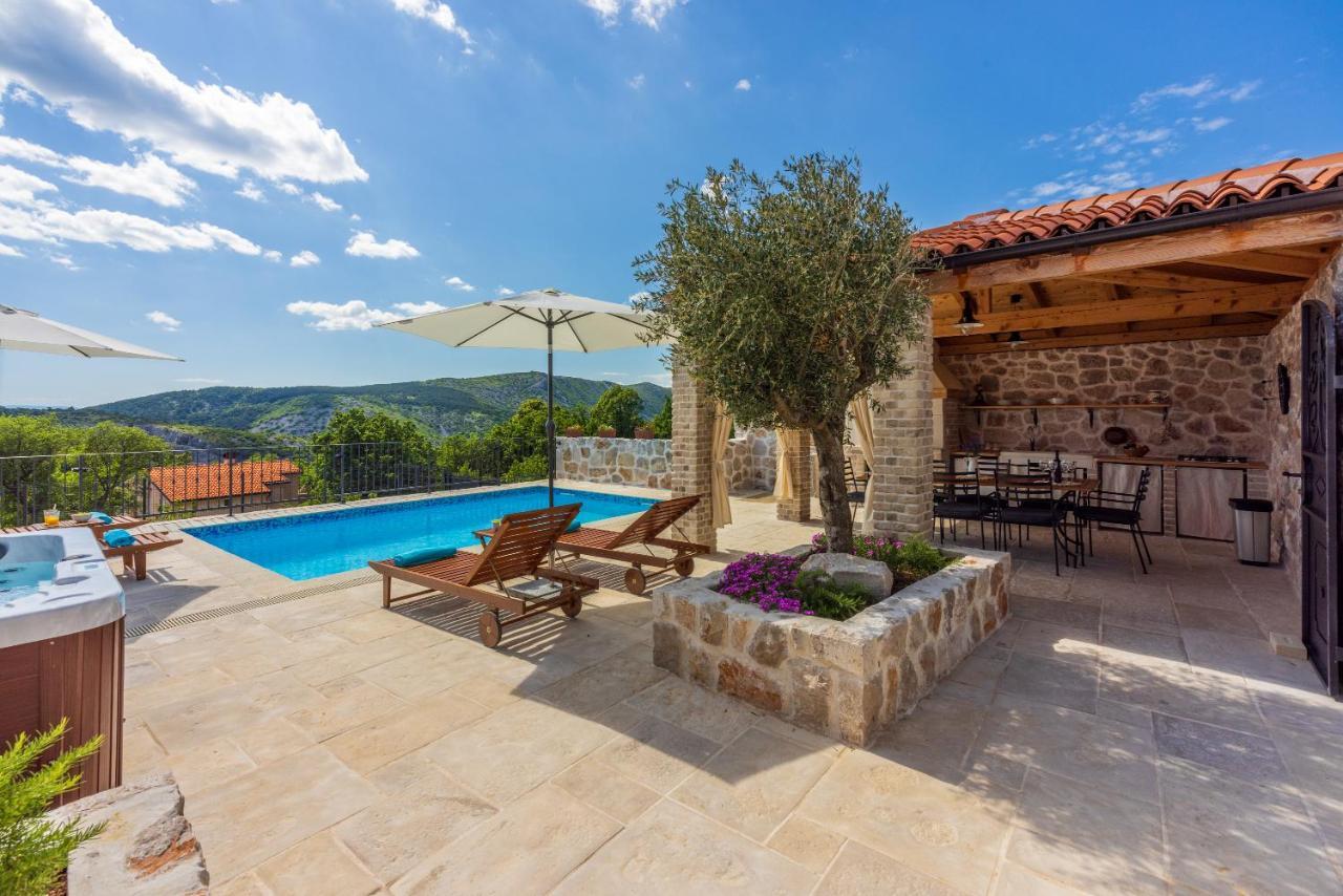 Stone Villa Mavric Grižane Eksteriør billede