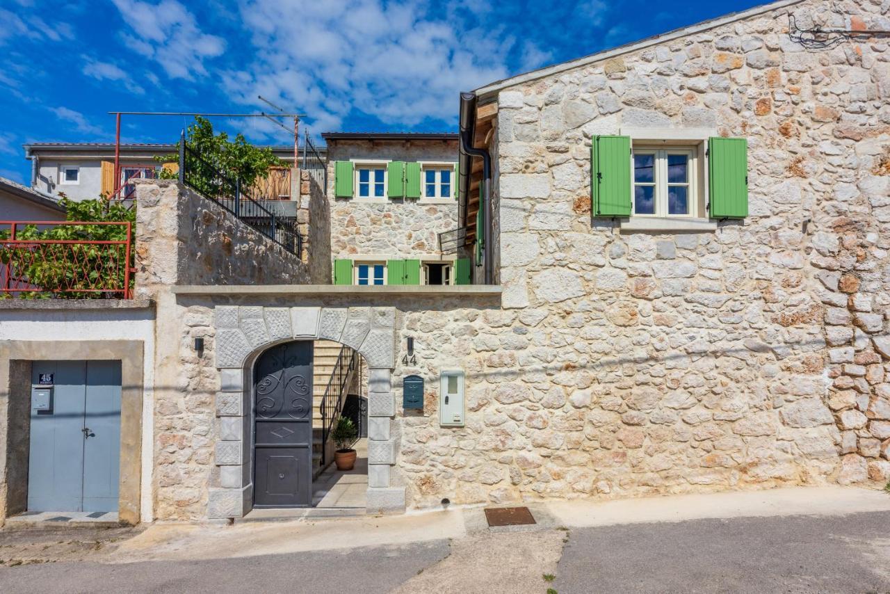 Stone Villa Mavric Grižane Eksteriør billede