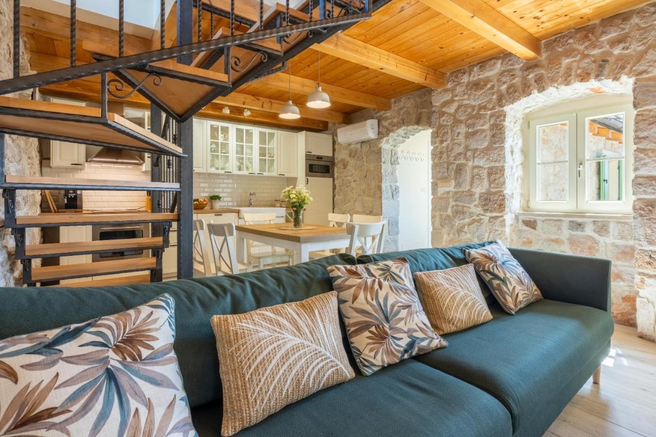 Stone Villa Mavric Grižane Eksteriør billede