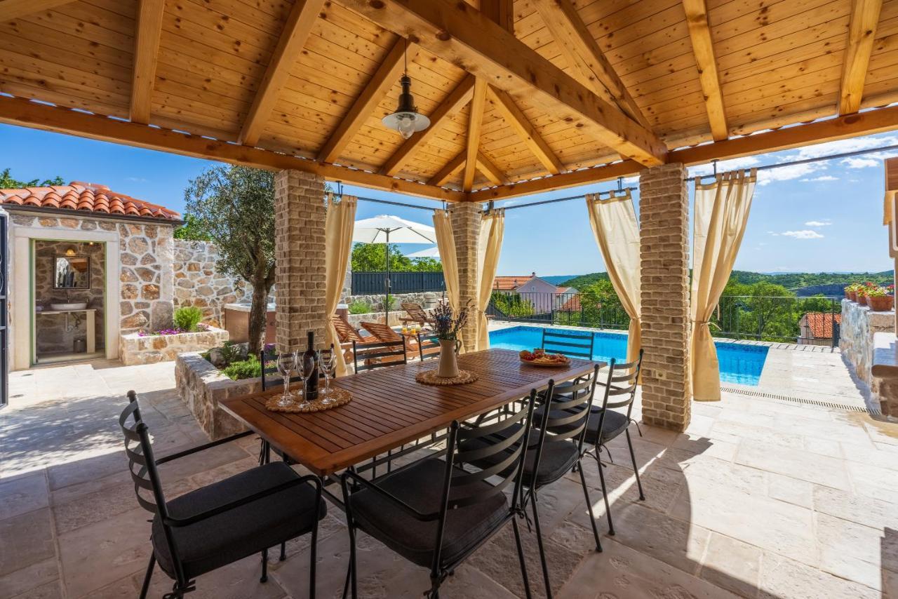 Stone Villa Mavric Grižane Eksteriør billede