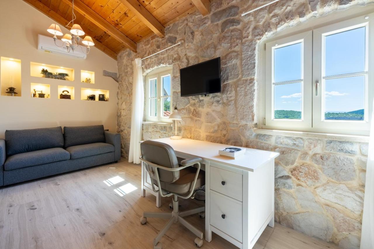 Stone Villa Mavric Grižane Eksteriør billede