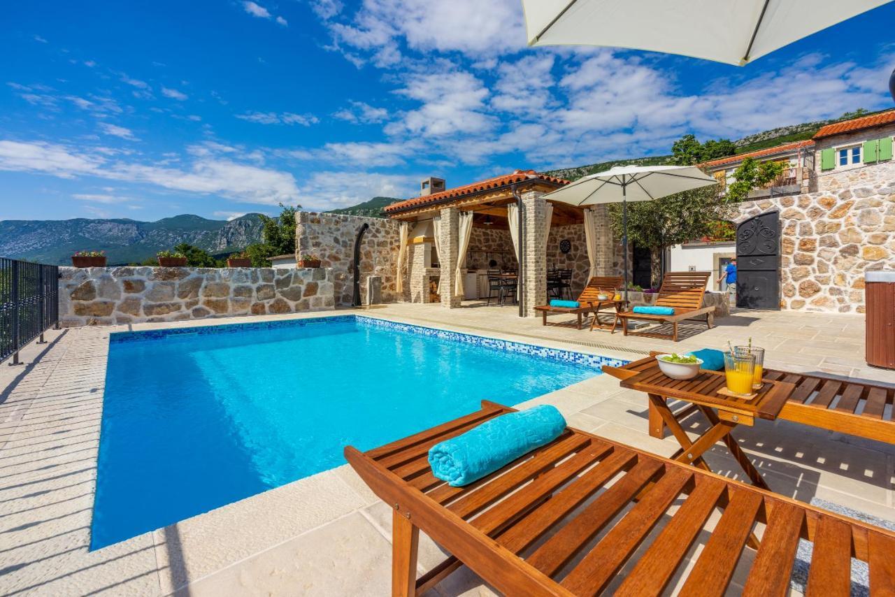 Stone Villa Mavric Grižane Eksteriør billede