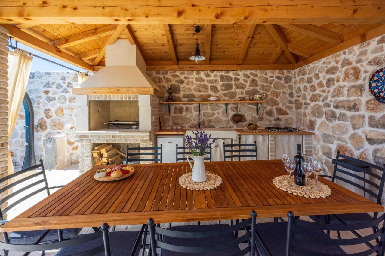 Stone Villa Mavric Grižane Eksteriør billede
