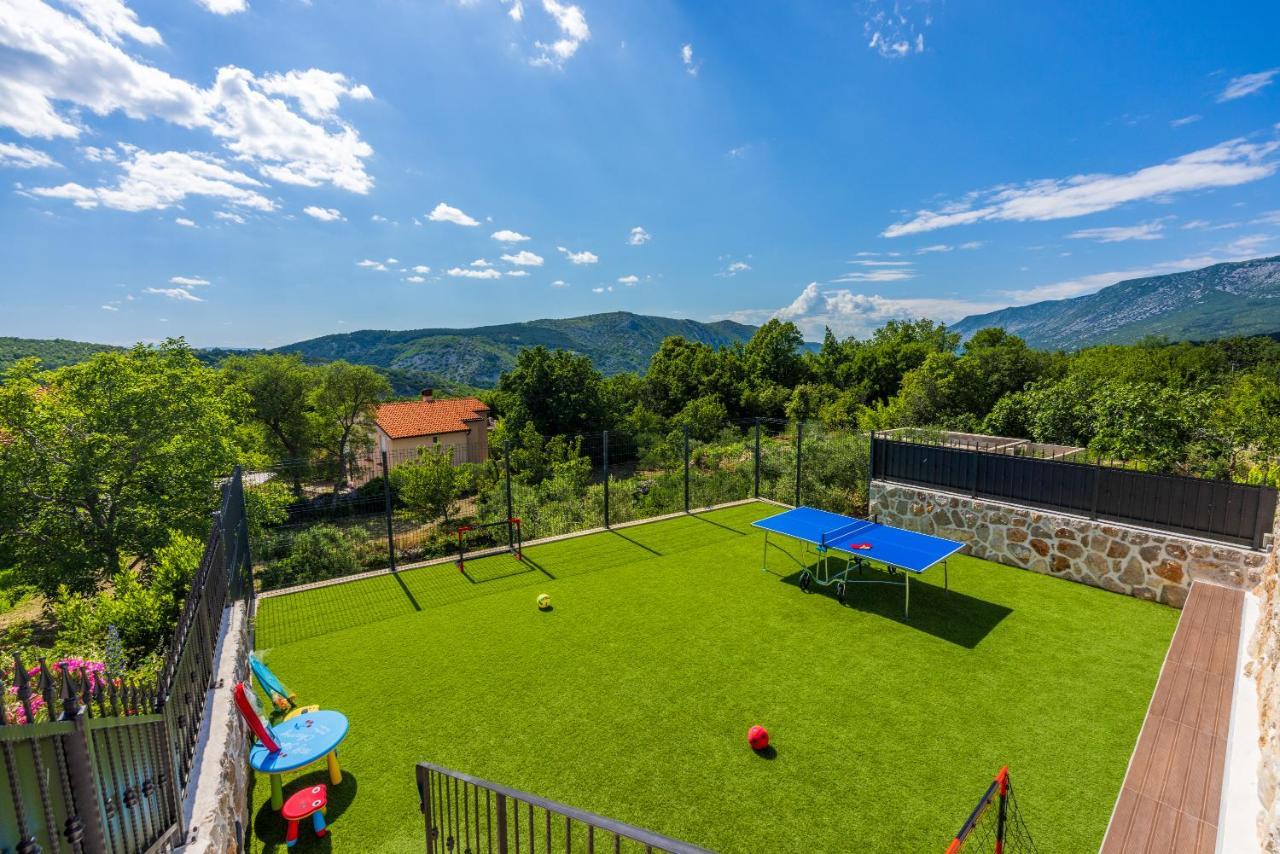 Stone Villa Mavric Grižane Eksteriør billede